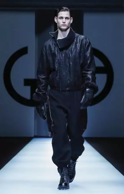 GIORGIO ARMANI MENSWEAR PAYÎZ ZIVISTAR 2018 MILAN62