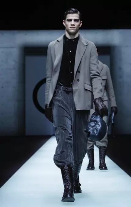 GIORGIO ARMANI HERREKLÆR HØST VINTER 2018 MILAN78