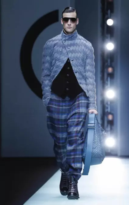 GIORGIO ARMANI MENSWEAR AŬTUNO VINTRO 2018 MILANO87