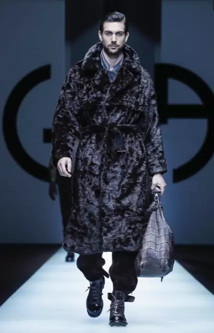 GIORGIO ARMANI FÉRFI RUHA 2018. ŐSZI TÉL MILÁNÓ93