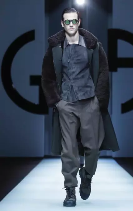 GIORGIO ARMANI HERRENSWEAR HERBST WINTER 2018 MAILAND95