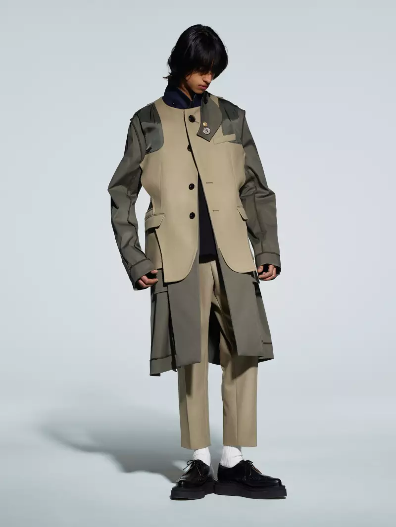 Sacai Fall 2021 پئرس لاءِ تيار 3733_2