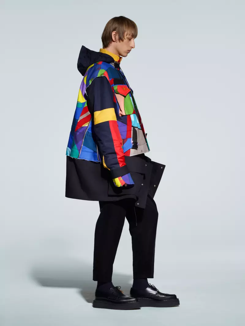 Sacai พร้อมที่จะสวมใส่ Fall 2021 Paris 3733_23