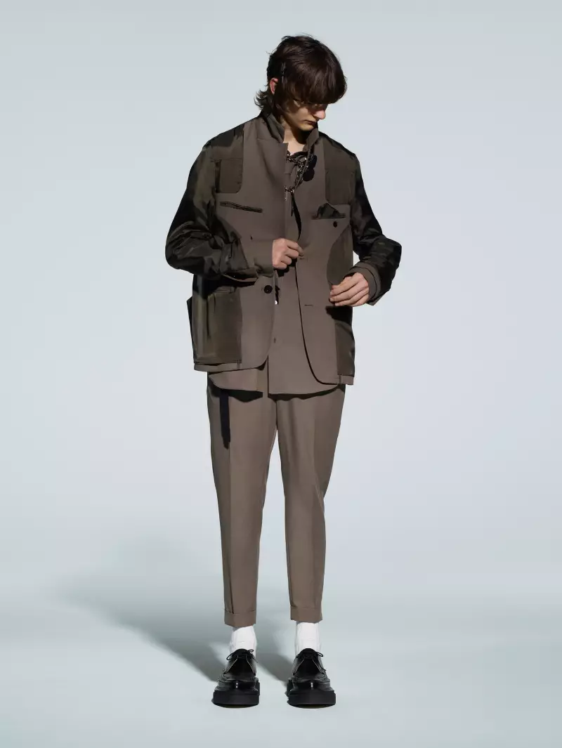 Sacai Ready To Wear 2021 m. rudenį Paryžius 3733_3