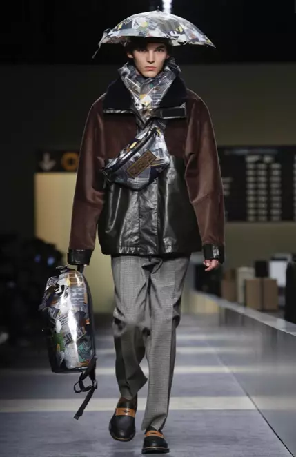 FENDI MENSWEAR סתיו חורף 2018 MILAN13