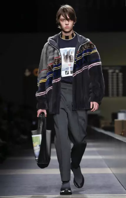 FENDI MENSWEAR FALL WINTER 2018 MILAN28 |