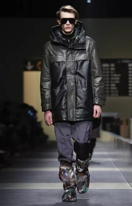 FENDI MENSWEAR PAYÎZ ZIVISTAN 2018 MILAN23