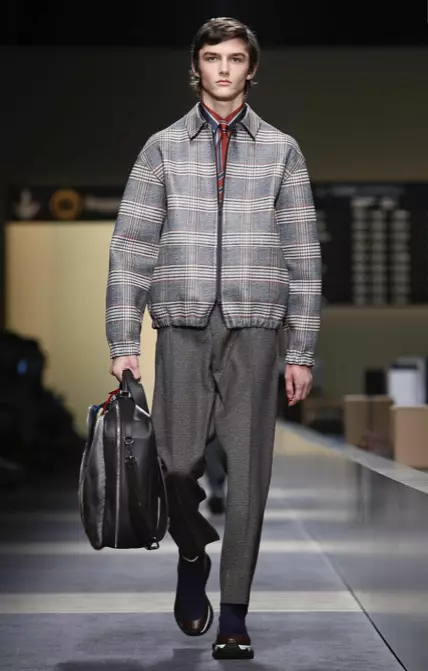 FENDI MENSWEAR האַרבסט ווינטער 2018 מילאַן11