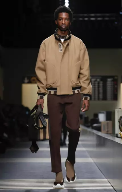 МУЖСКАЯ ОДЕЖДА FENDI ОСЕНЬ-ЗИМА 2018, МИЛАН16