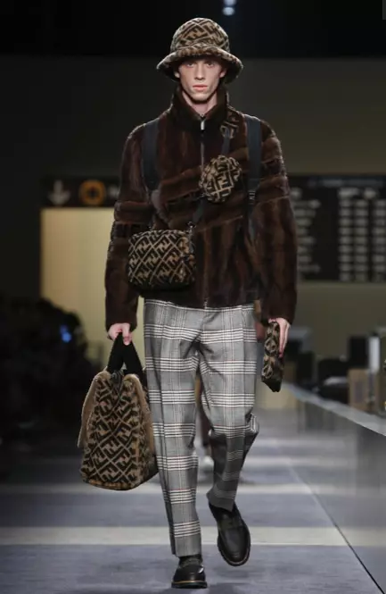 FENDI MENSWEAR FALL WINTER 2018 MILAN17