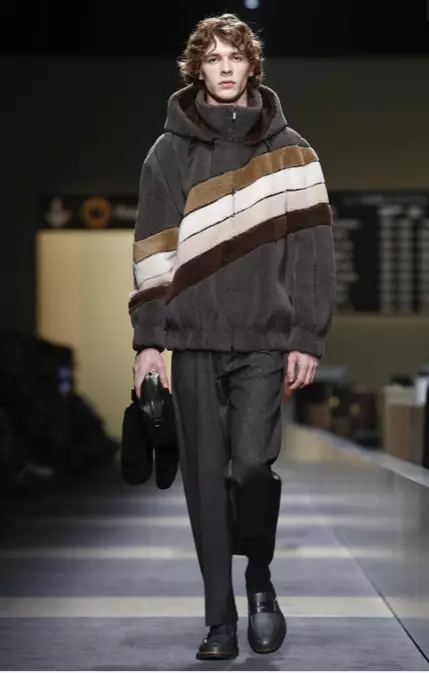 FENDI MENSWEAR האַרבסט ווינטער 2018 מילאַן3