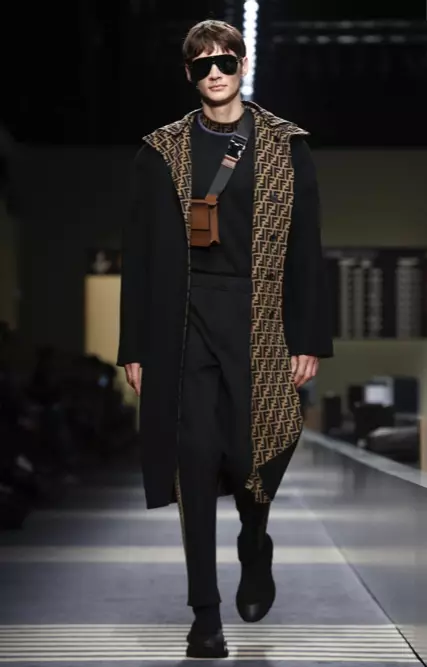 PÁNSKÉ OBLEČENÍ FENDI PODZIM ZIMA 2018 MILAN39