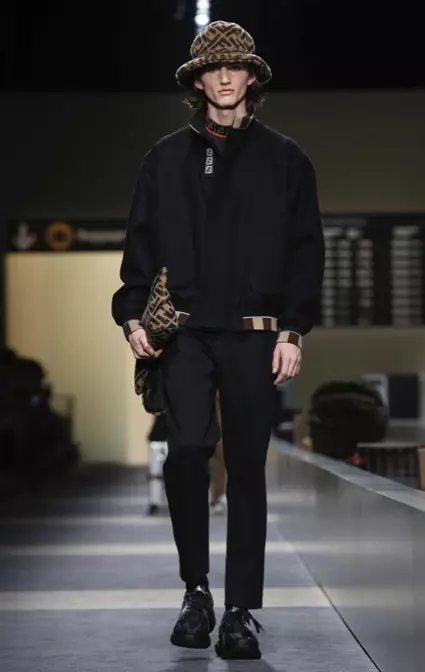 VESHJE PËR BURRA FENDI VJESHTË DIMËR 2018 MILAN47