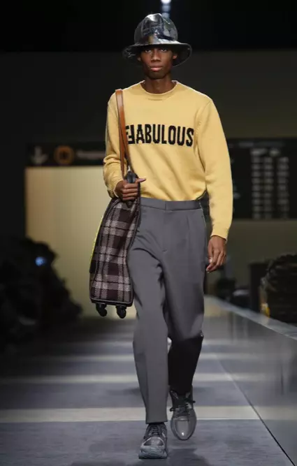 FENDI MENSWEAR FARUWA DANNE 2018 MILAN5