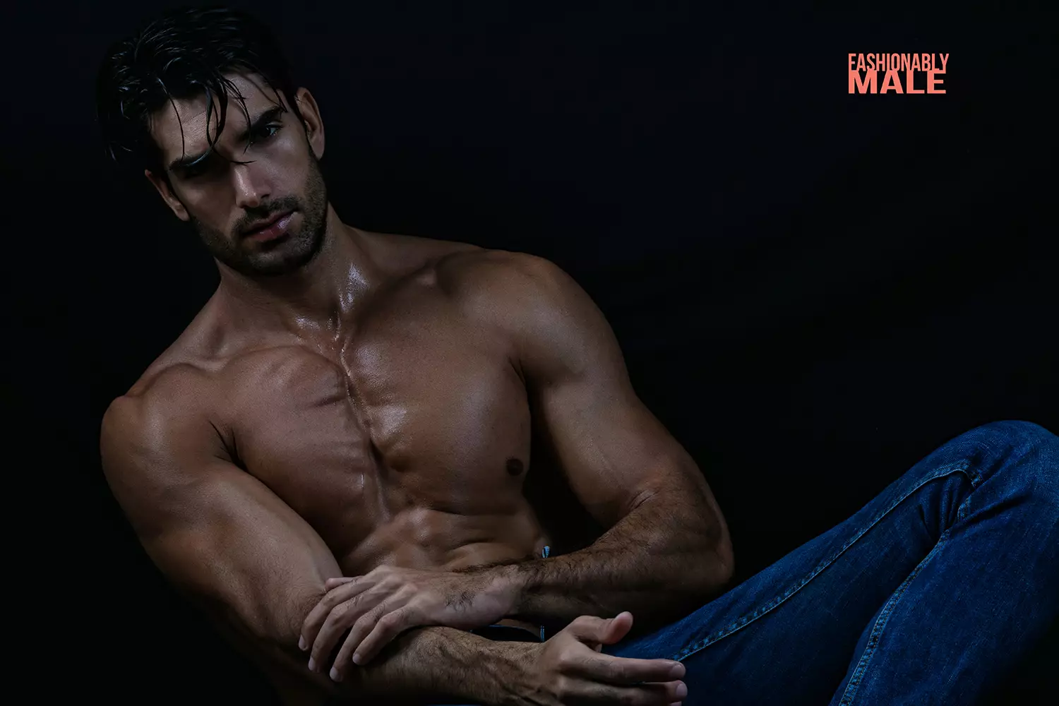 Alberto Garcia by Joan Crisol විසින් Fashionably Male සඳහා