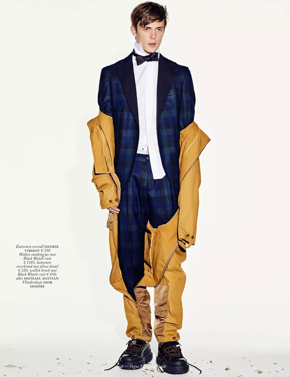 Vogue Man Netherlands F/W 15 Photograph: Marc de Groot Stylist: Davide Brambilla