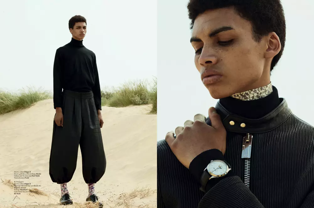 L'Officiel Hommes Netherlands Photographer: Nik Hartley Stylist: Way Perry