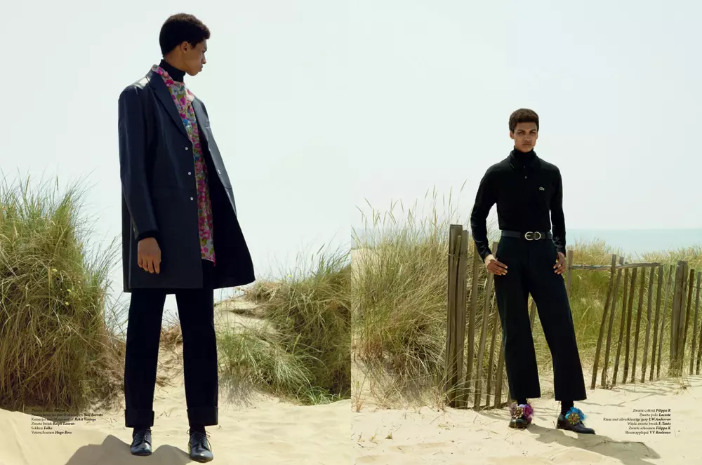 L'Official Hommes نیدرلینڈز فوٹوگرافر: Nik Hartley Stylist: Way Perry