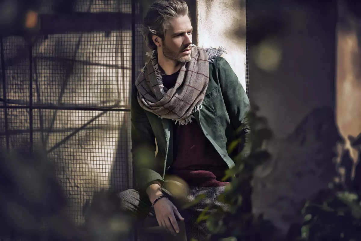 Benoit Marechal voor Barbati's FW 15.16-campagne.