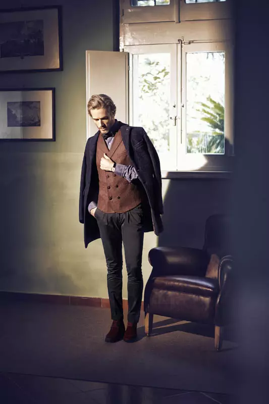 Benoit Marechal voor Barbati's FW 15.16-campagne.