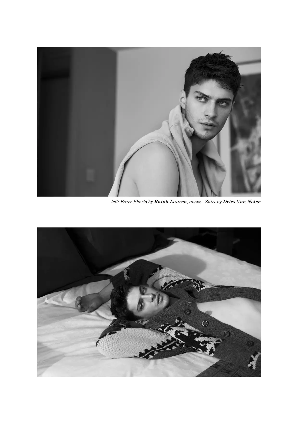 Filmat de talentatul obiectiv Karl Simone, The Yearbook Annual 2015 îl prezintă pe modelul Matthew Bell în „The British Freshman” reprezentat de New York Models, Matthew arată uimitor pozând pentru Karl și acoperind Anualul Yearbook 2015.