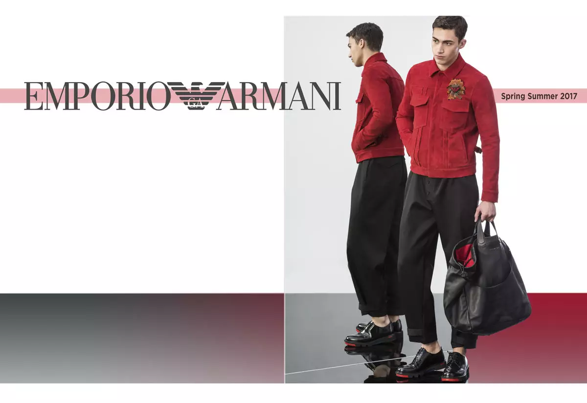 Emporio Armani باھار / ياز 2017 كىتاب دەپتىرى