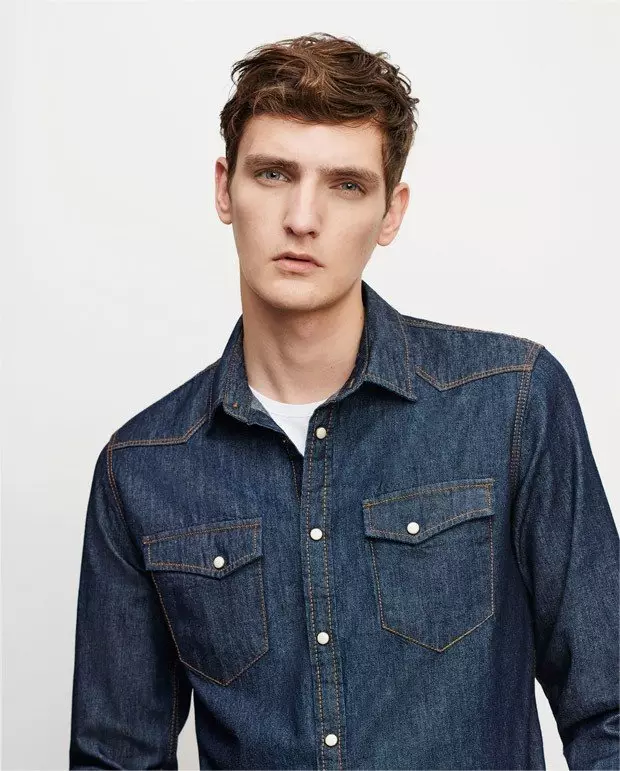 Zara divulga Seasonal um editorial de outono / inverno 2015, a supermodelo líder Yannick Abrath da View Management.