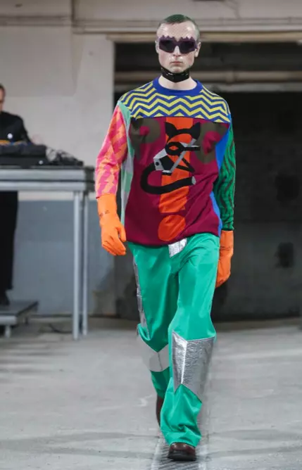 WALTER VAN BEIRENDONCK ERKAKLAR KIYIMLARI KUZ QIS 2018 PARIS2