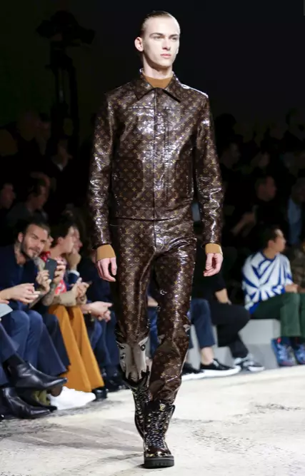 LOUIS VUITTON MENSWEAR האַרבסט ווינטער 2018 פּאַריז35