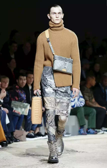 LOUIS VUITTON MIESVAATTEET SYKSYTALVI 2018 PARIS38