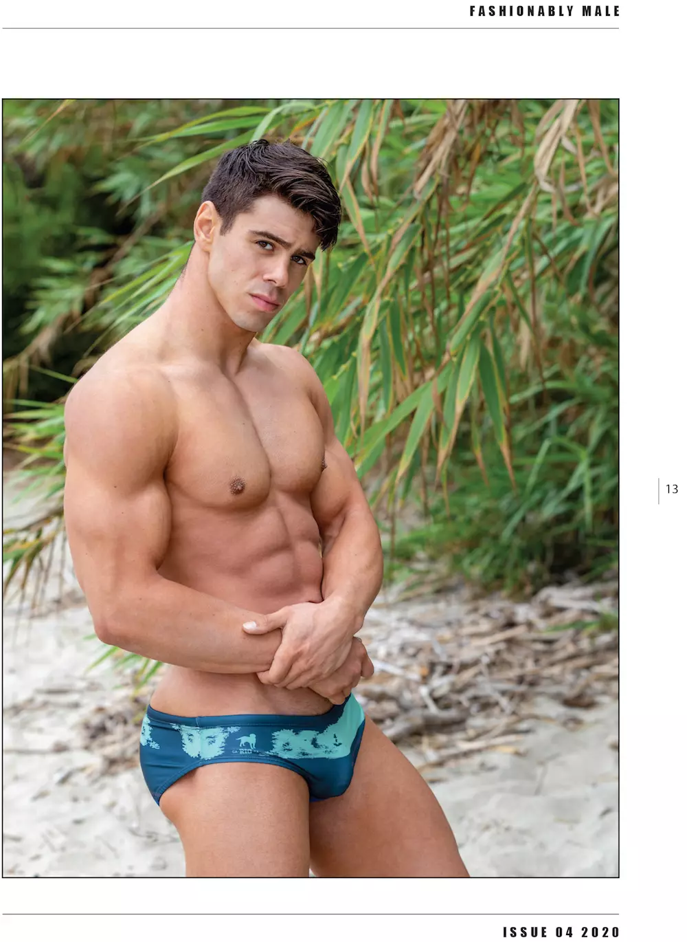 Nick Perillo de Anthony Kosinchuk para PnVFashionblymale Magazine Issue 04