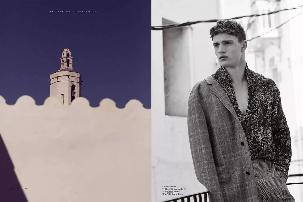 'Untamed Affairs' rau Hercules Universal Issue XIX/Vol. II. Tua los ntawm Bruno Staub. Fashion editor: David Vivirido. Grooming los ntawm Egon Crivillers.