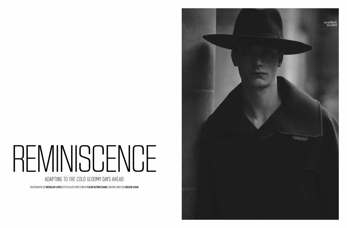 'Reminiscence' โดย Urivaldo Lopes สำหรับผู้ชายเดือนสิงหาคม มาเลเซีย ธันวาคม 2014