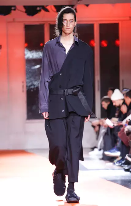 BAJU LELAKI YOHJI YAMAMOTO JATUH MUSIM SEJUK 2018 PARIS11