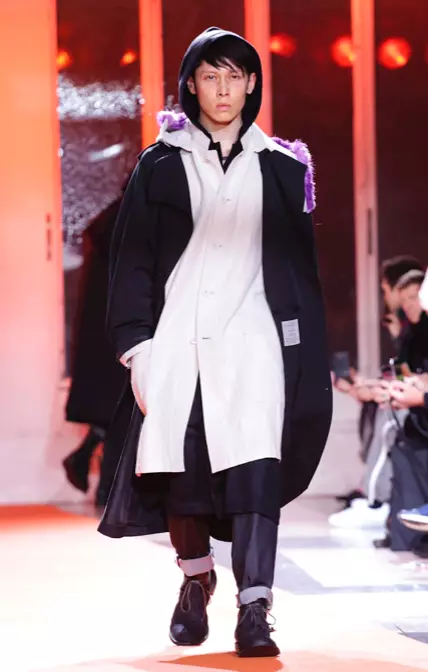 BAJU LELAKI YOHJI YAMAMOTO JATUH MUSIM SEJUK 2018 PARIS12