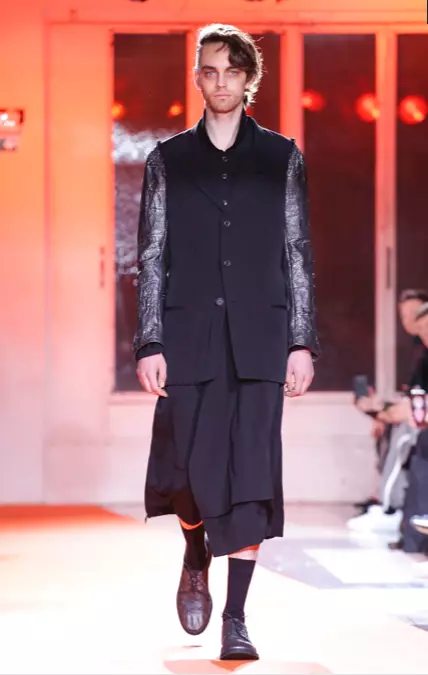 YOHJI YAMAMOTO MENSWEAR FALL INVERNO 2018 PARIS 13