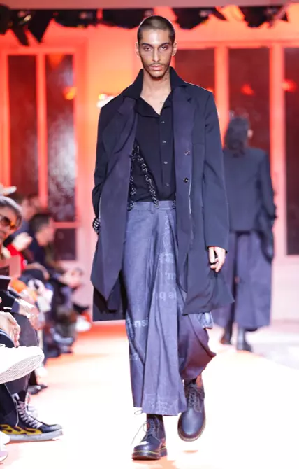 YOHJI YAMAMOTO BĂRBAȚI TOAMNĂ IARNA 2018 PARIS21