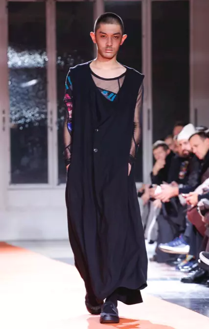 YOHJI YAMAMOTO BĂRBAȚI TOAMNĂ IARNA 2018 PARIS26