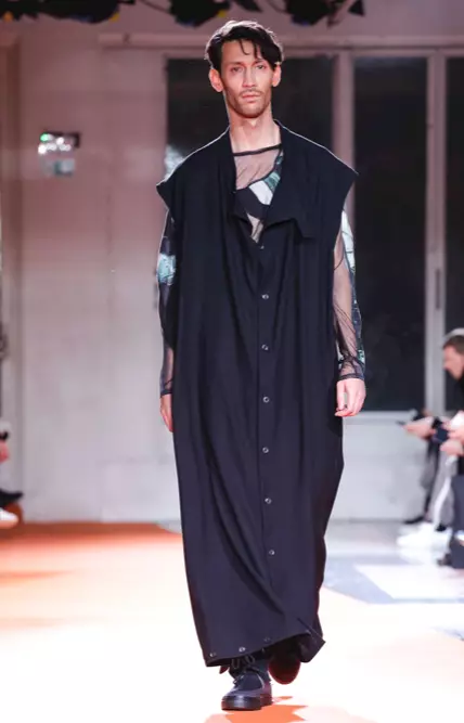 YOHJI YAMAMOTO HERREKLÆR HØST VINTER 2018 PARIS33