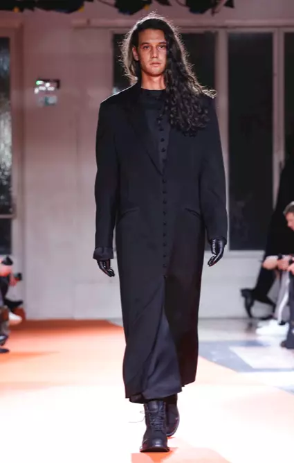 YOHJI YAMAMOTO BĂRBAȚI TOAMNĂ IARNA 2018 PARIS35