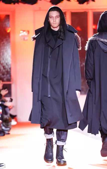 YOHJI YAMAMOTO MENSWEAR סתיו חורף 2018 פריז36