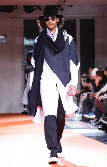 BAJU LELAKI YOHJI YAMAMOTO JATUH MUSIM SEJUK 2018 PARIS1