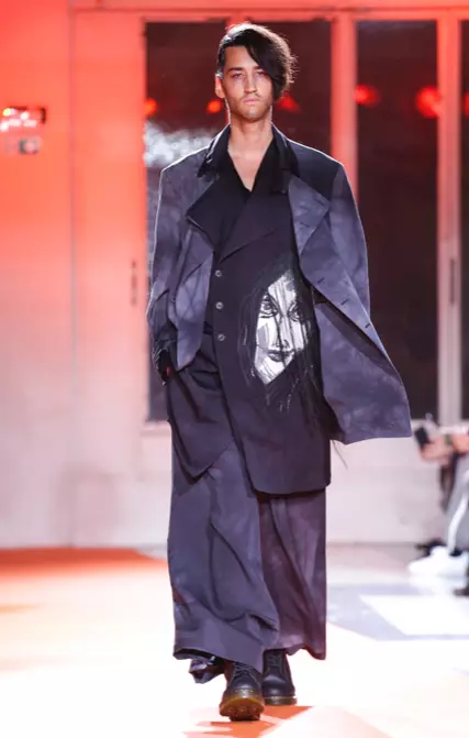 YOHJI YAMAMOTO MENSWEAR סתיו חורף 2018 פריז10