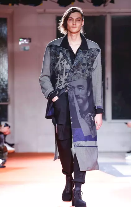 BAJU LELAKI YOHJI YAMAMOTO JATUH MUSIM SEJUK 2018 PARIS4