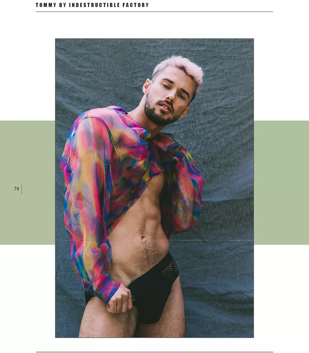 Tommy pou PnVFashionablymale Magazine Nimewo 04 Janvye/Fevriye 2020