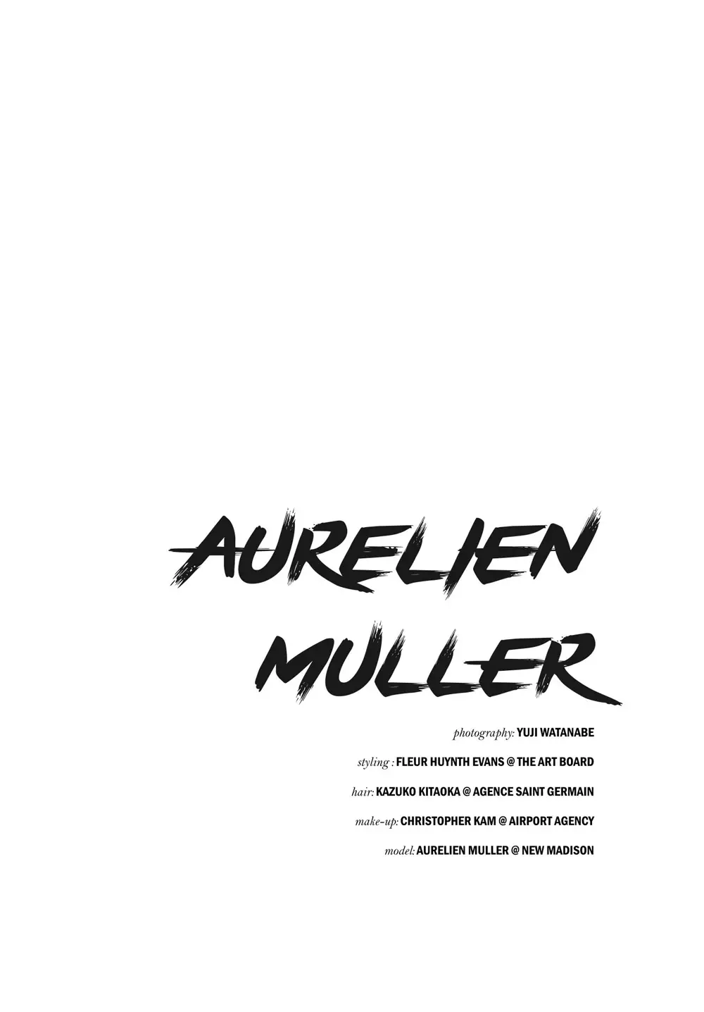 REFLEX MAGAZINE의 Buffalo ISSUE에서 Aurelien muller 40266_2