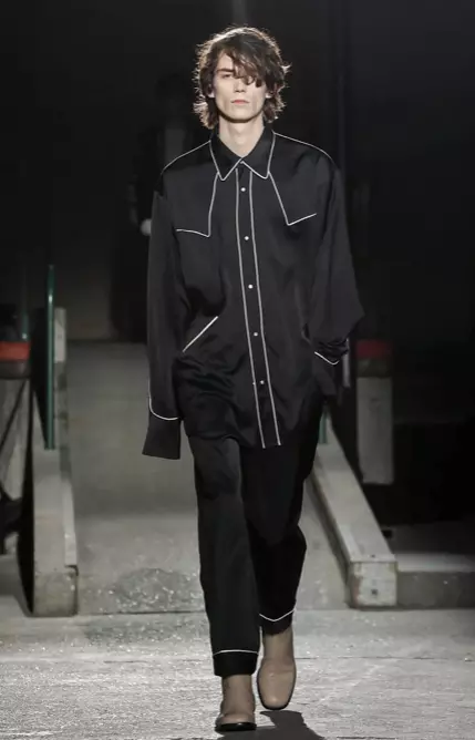 DRIES VAN NOTEN MIESTEN VAATTEET SYKSY TALVI 2018 PARIS15