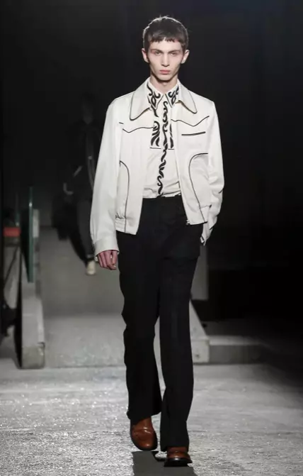 DRIES VAN NOTEN Menswear ဆောင်းရာသီ 2018 ပါရီ 2018 ဆောင်းရာသီ