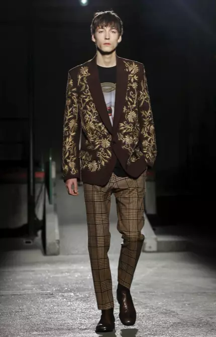 DRIES VAN NOTEN МЪЖКО ОБЛЕКЛО Есен ЗИМА 2018 ПАРИЖ21