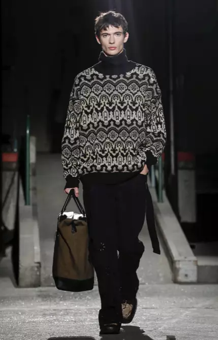 DRIES VAN NOTEN HERREWEAR HØST VINTER 2018 PARIS24